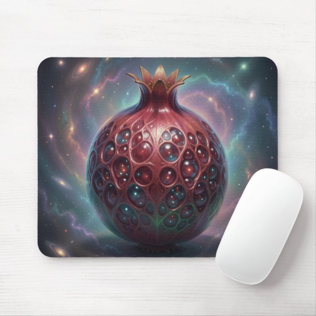 Pomegranate – Valuable Fruit for Health Mouse Mat (With Mouse)