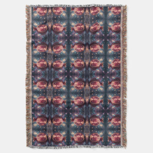 Pomegranate – Valuable Fruit for Health Throw Blanket