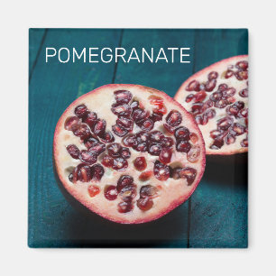 Pomegranate Vegan Fruit Gourmet Foodie Souvenir Magnet