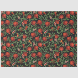 Pomegranates and Bella Moths  Tissue Paper