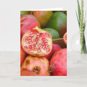 Pomegranates and Mangos in Zurich Card