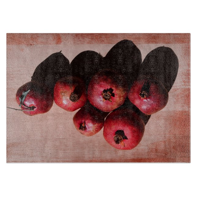Pomegranates Cutting Board (Front)