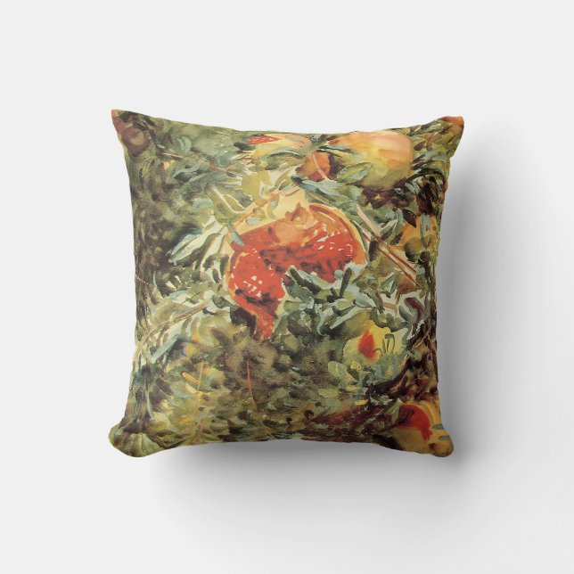 Pomegranates II by John Singer Sargent Cushion (Front)