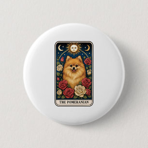 Pomeranian 6 Cm Round Badge