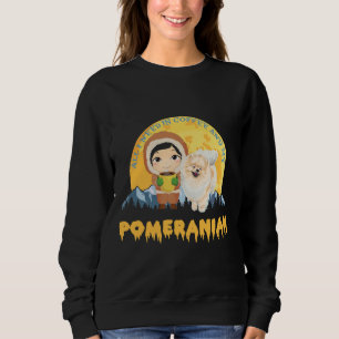 Pomeranian All I Need Is Coffee And My Dog Sweatshirt