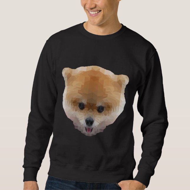 Pomeranian Art 182 Sweatshirt (Front)