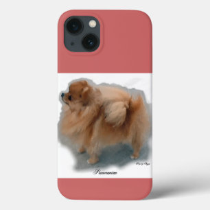 Pomeranian Art Gifts iPhone 13 Case