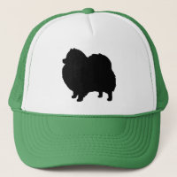 Pomeranian Black Dog Silhouette