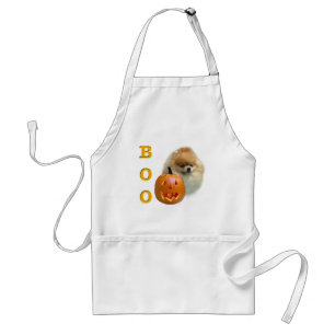 Pomeranian Boo Standard Apron