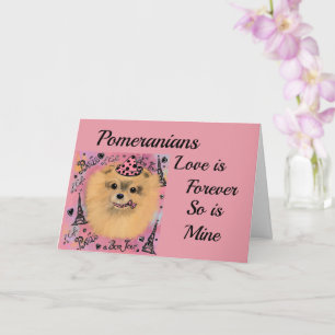 Pomeranian  card