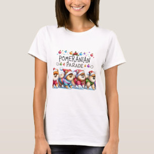 Pomeranian Christmas Parade T-Shirt