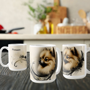 Pomeranian  coffee mug