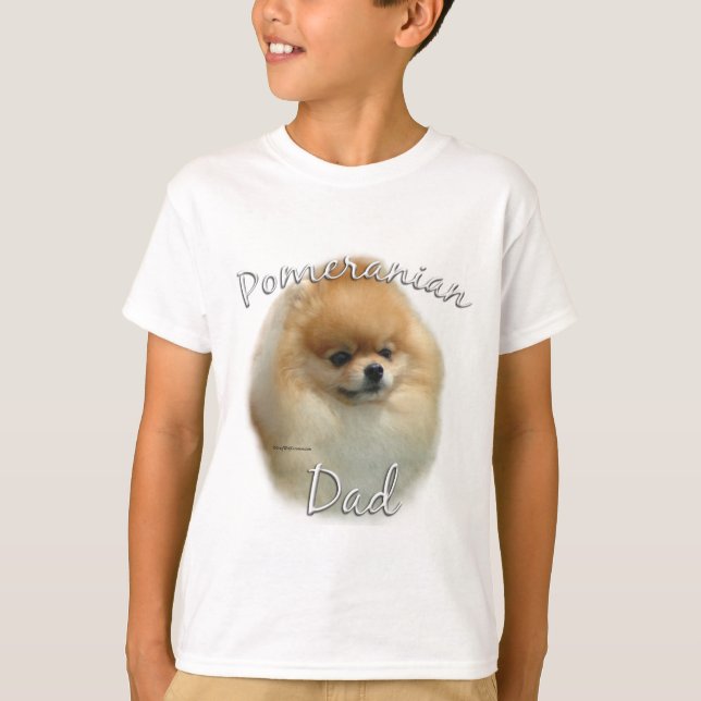 Pomeranian Dad 2 T-Shirt (Front)