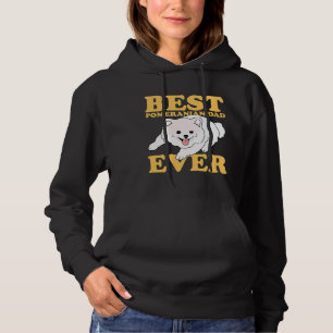 Pomeranian Dad Dog Owner Pomeranians Hoodie