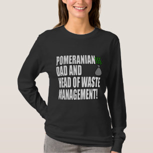 Pomeranian Dad Funny T-Shirt