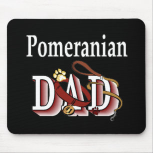 Pomeranian Dad Gifts Mouse Mat