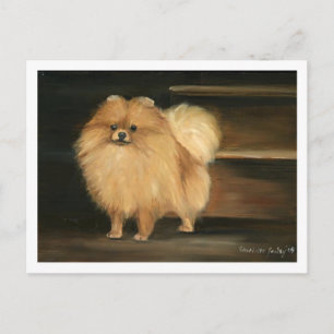 "Pomeranian" Dog Art Reproduction Postcards
