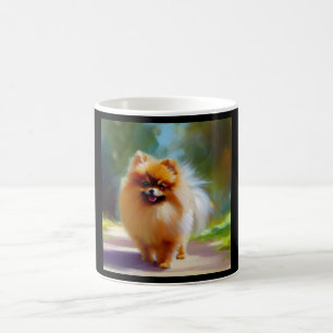 Pomeranian Dog Coffee Mug