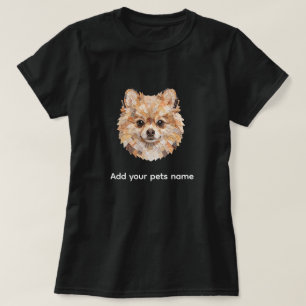 Pomeranian Dog Design T-shirt