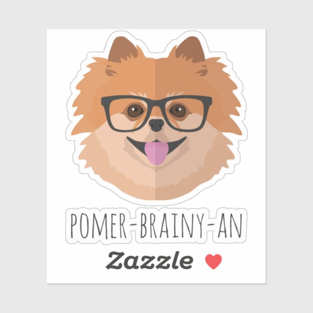 Pomeranian Dog In Nerd Glasses Custom Hipster (Sheet)
