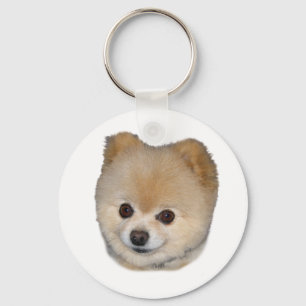 Pomeranian Dog Keychain