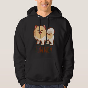 Pomeranian Dog Lover Pom Mom Puppy Hoodie