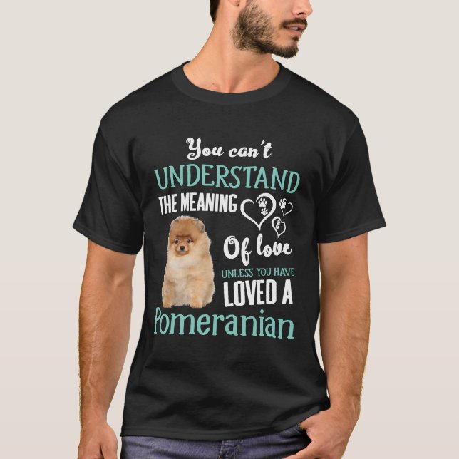 Pomeranian Dog Lovers 33 T-Shirt (Front)