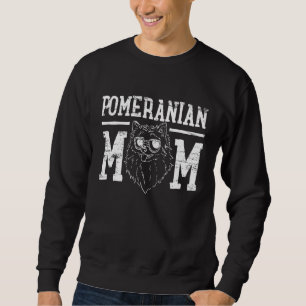 Pomeranian Dog Mum Mama Sweatshirt