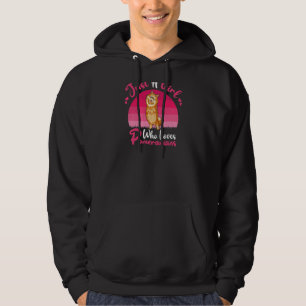 Pomeranian Dog Vintage Just A Girl Who Loves Pomer Hoodie