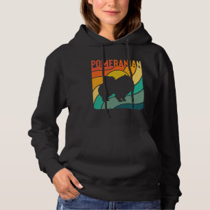 Pomeranian Dog Vintage Pet Lover Hoodie