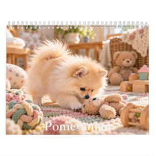 Pomeranian Dogs Calendar