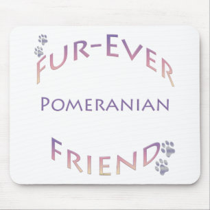 Pomeranian Furever Mouse Mat
