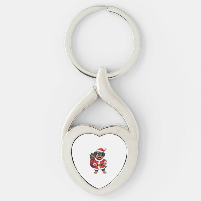 Pomeranian Gift Surprise Key Ring (Front)