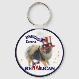 Pomeranian Gifts Key Ring
