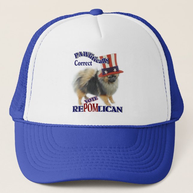 Pomeranian Gifts Trucker Hat (Front)
