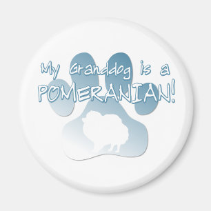 Pomeranian Granddog Magnet