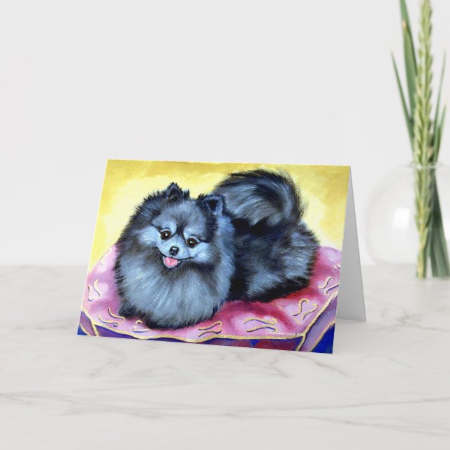 Pomeranian Greeting Cards (Front)