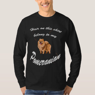 Pomeranian Hair Fur Dog Lover Amp T-Shirt