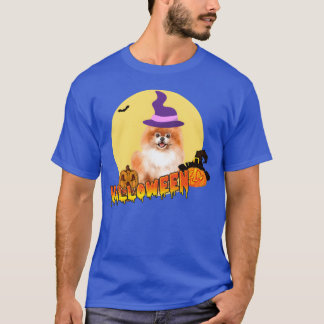 Pomeranian Halloween funny T-Shirt