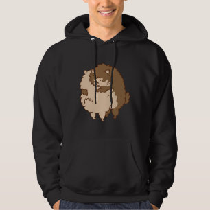 Pomeranian Hugs Hoodie