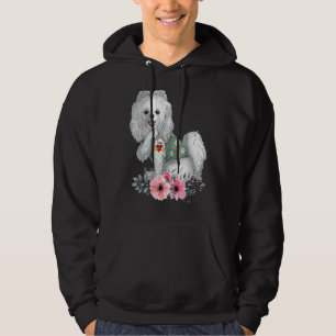 Pomeranian I Love Mum Tattoo Dog Mother's Day Hoodie