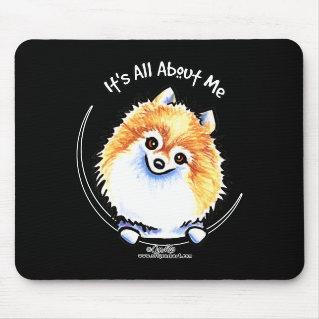 Pomeranian IAAM Mouse Mat (Front)