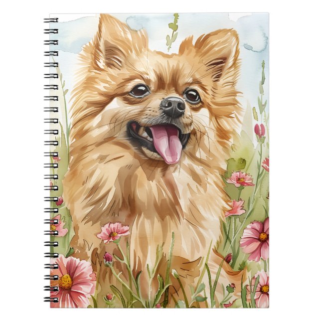 Pomeranian Journal – Dog Mum Notes (Front)