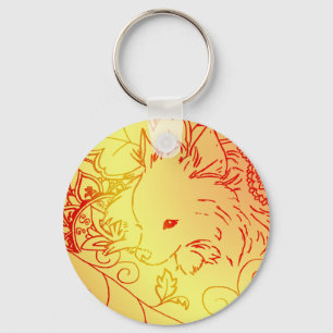 Pomeranian Key Chain