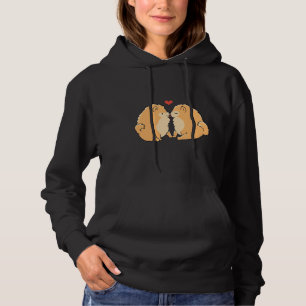 Pomeranian Kisses Hoodie