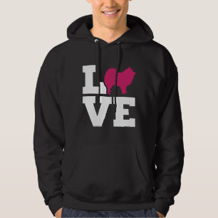 Pomeranian Love 16 Hoodie