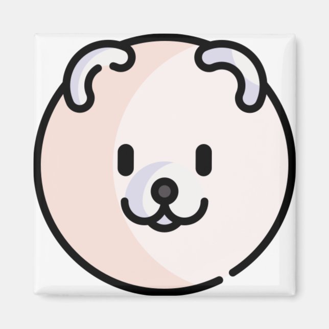 Pomeranian Magnet (Front)