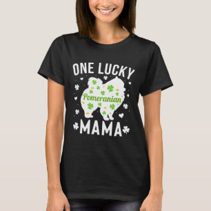 Pomeranian Mama St Patricks Day T-Shirt