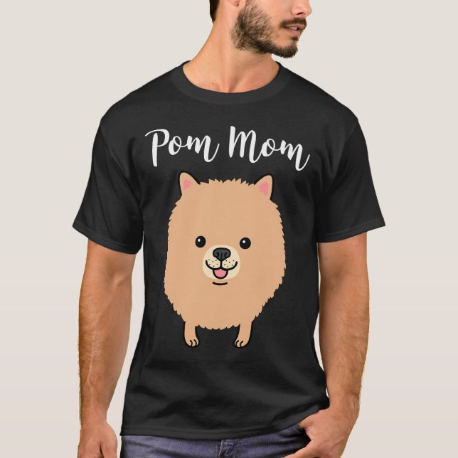 Pomeranian Mom 37 T-Shirt (Front)