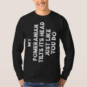 Pomeranian Mom Dad Funny Dog Lover Women Men Kids T-Shirt